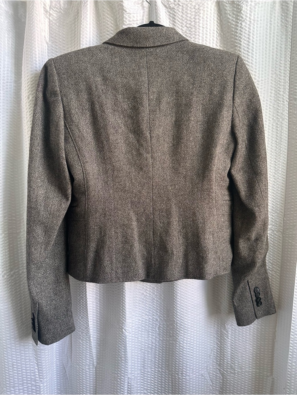 Ann Taylor Brown Tick Jacket - Picture 3 of 4